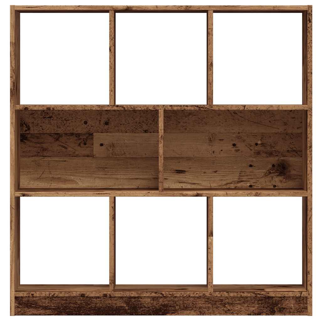 Ormar za knjige staro drvo 97,5x29,5x100 cm konstruirano drvo