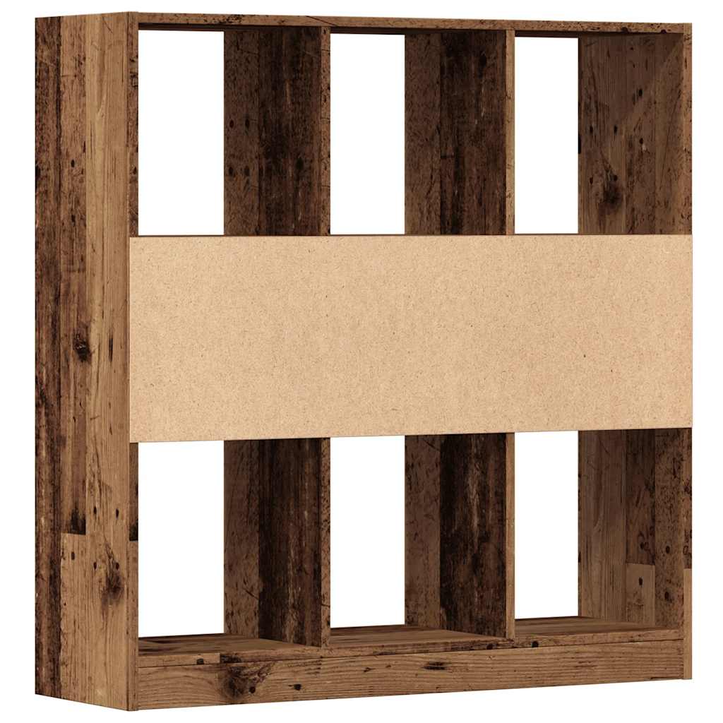 Ormar za knjige staro drvo 97,5x29,5x100 cm konstruirano drvo