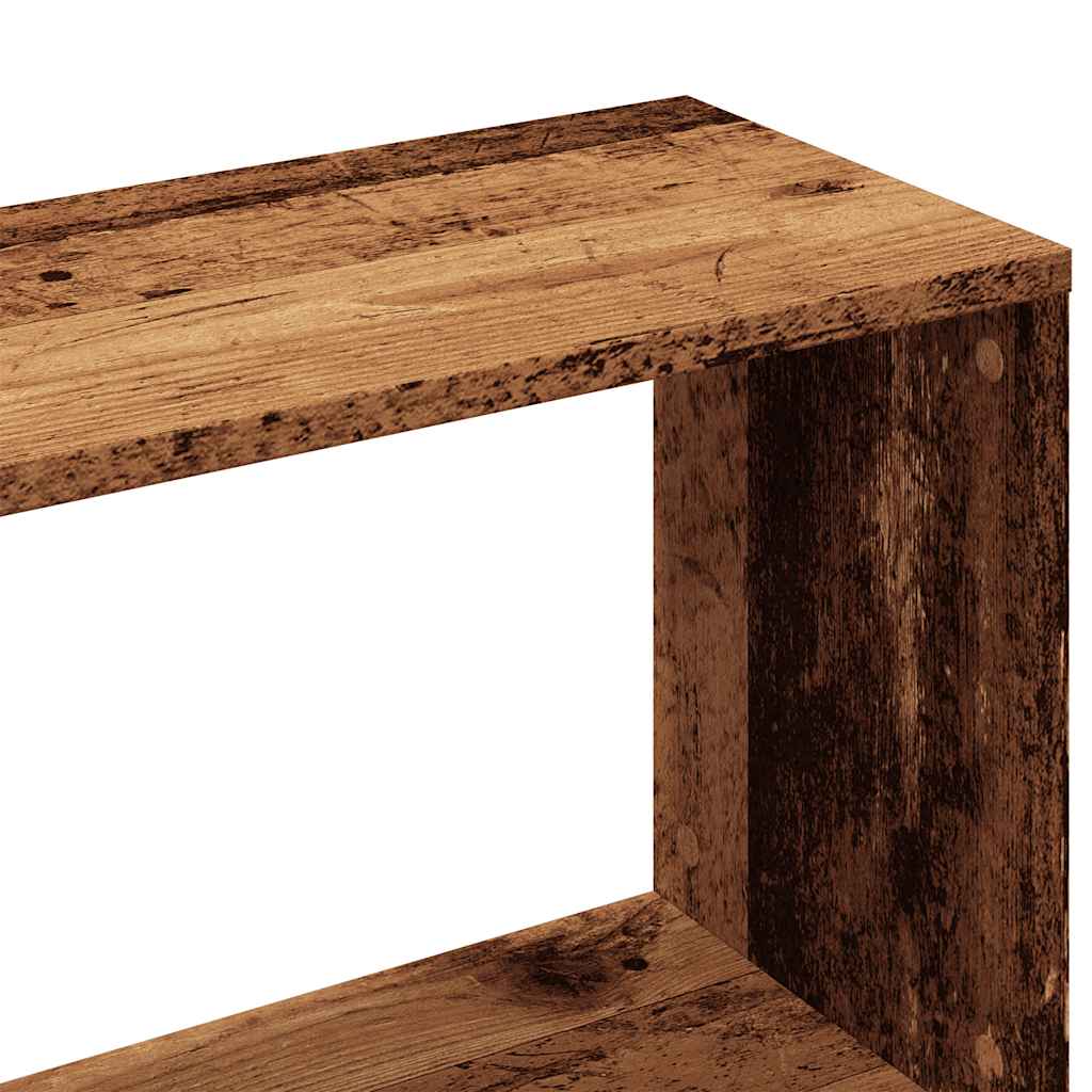 Ormar za knjige staro drvo 97,5x29,5x100 cm konstruirano drvo