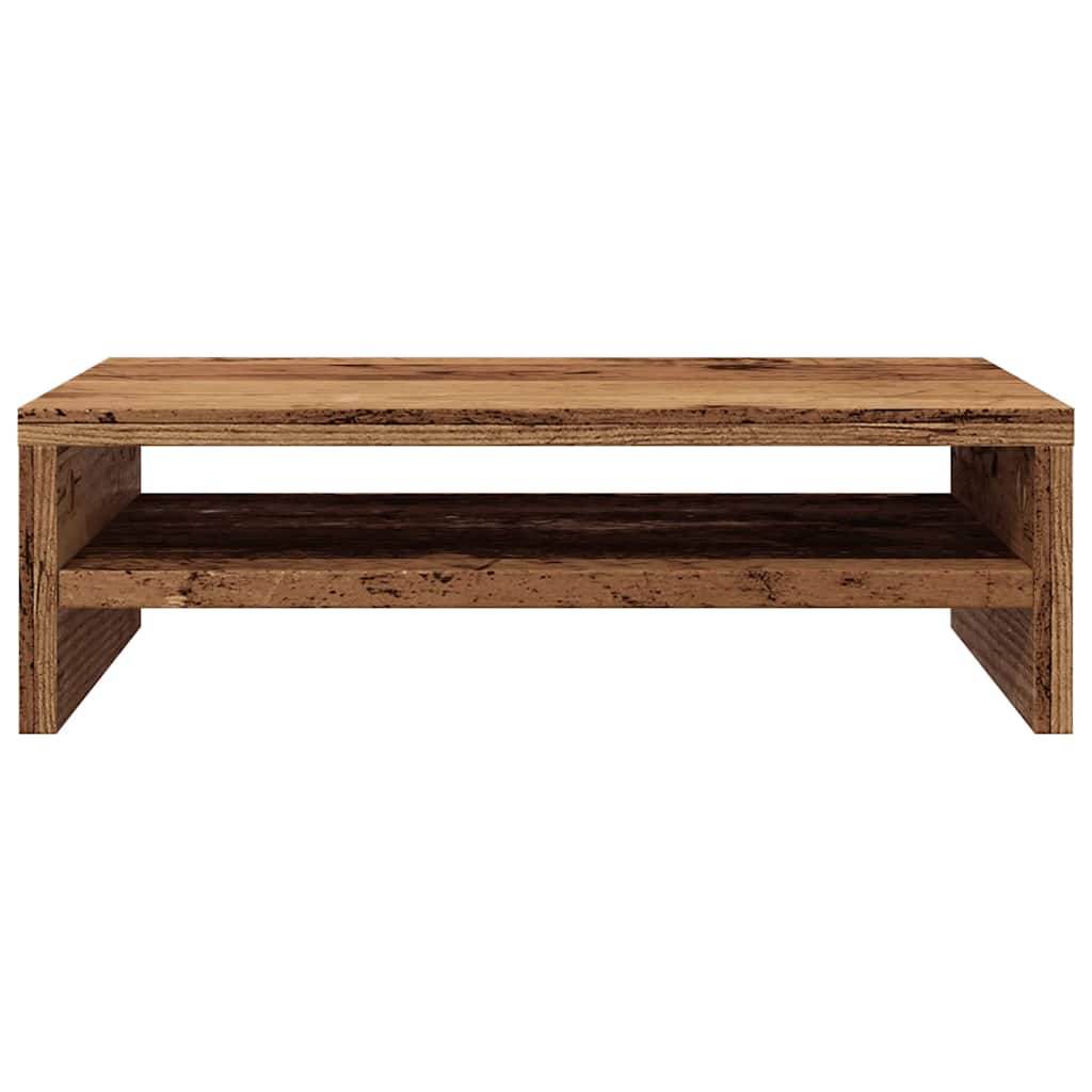 Stalak za monitor staro drvo 42x24x13 cm konstruirano drvo