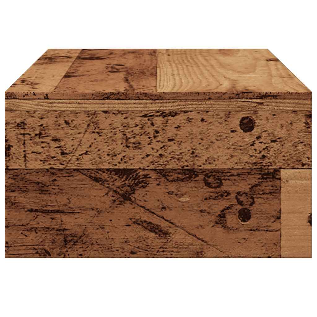Stalak za monitor staro drvo 42x24x13 cm konstruirano drvo