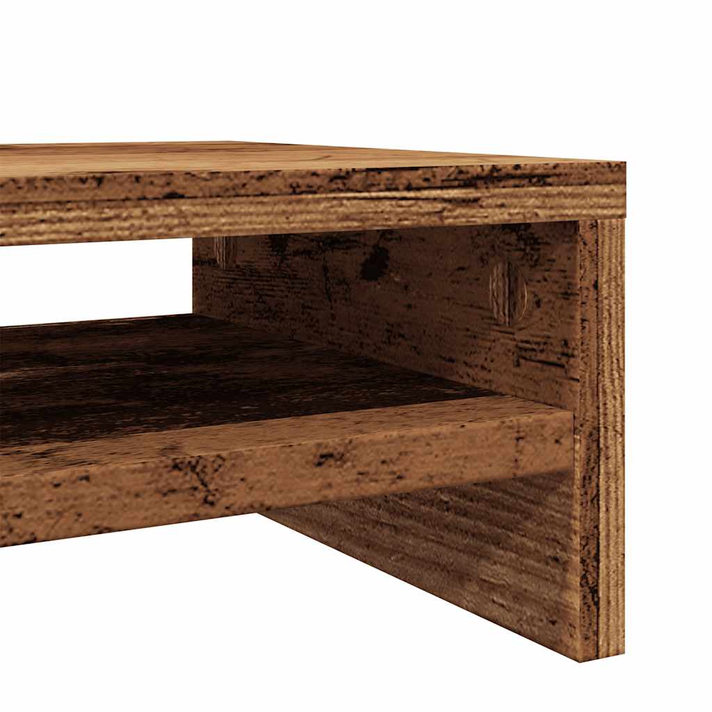 Stalak za monitor staro drvo 42x24x13 cm konstruirano drvo
