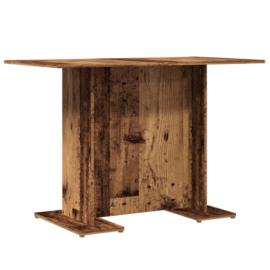Blagovaonski stol boja staro drvo 110x60x75cm konstruirano drvo