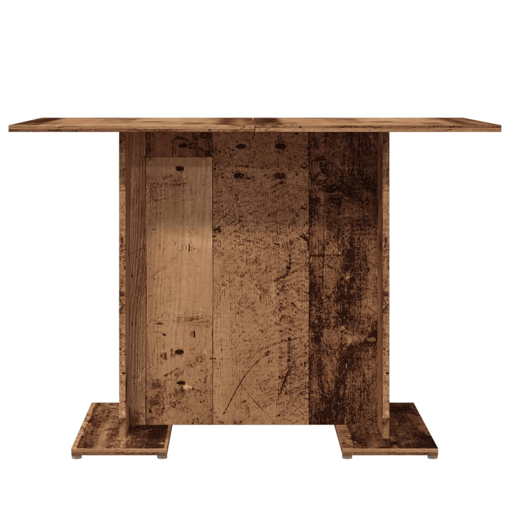 Blagovaonski stol boja staro drvo 110x60x75cm konstruirano drvo