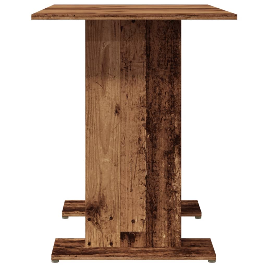 Blagovaonski stol boja staro drvo 110x60x75cm konstruirano drvo