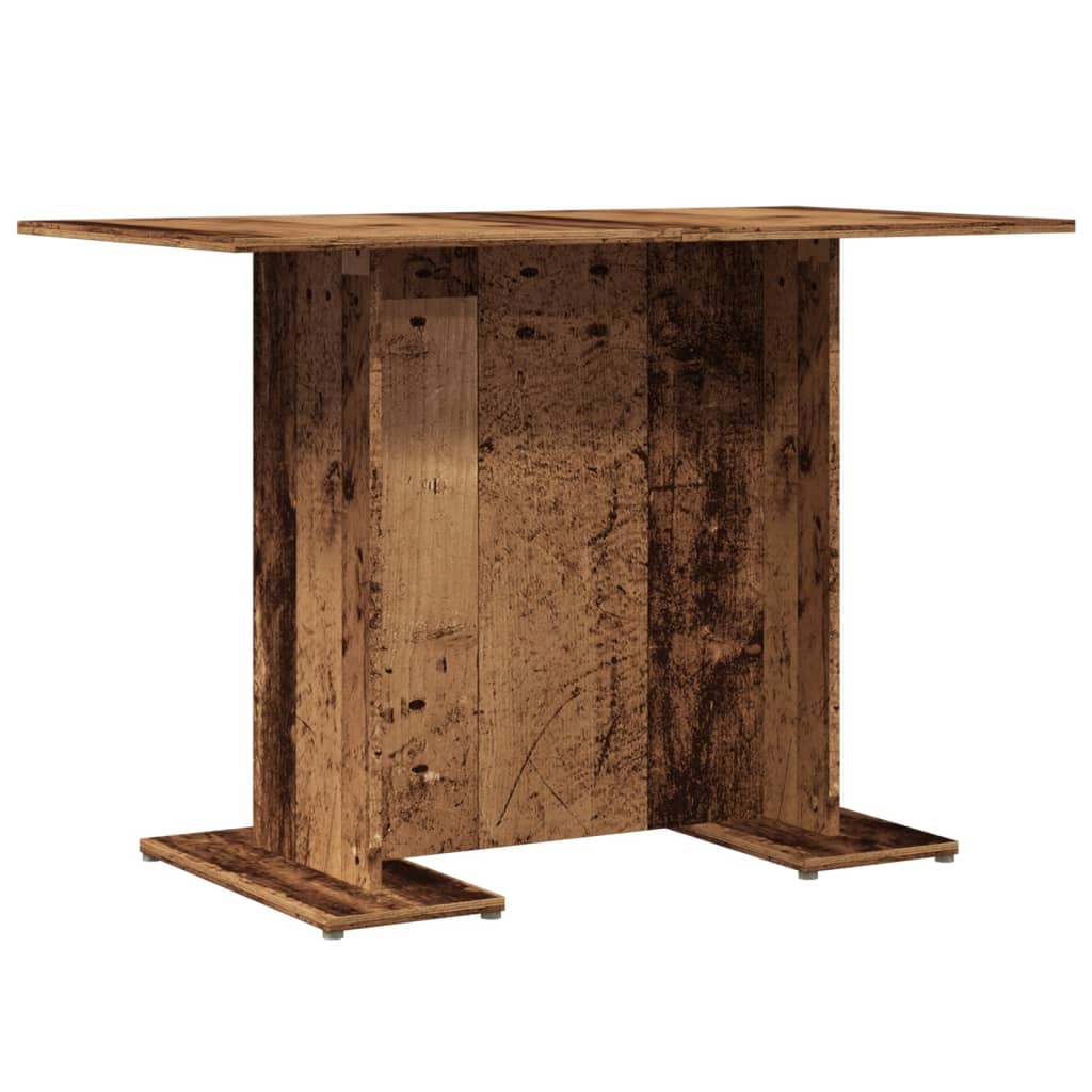 Blagovaonski stol boja staro drvo 110x60x75cm konstruirano drvo