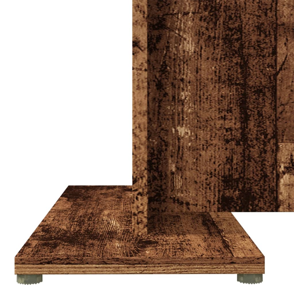 Blagovaonski stol boja staro drvo 110x60x75cm konstruirano drvo