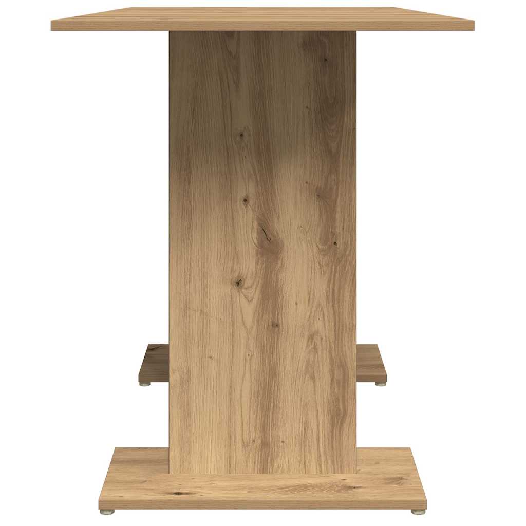 Blagovaonski stol boja hrasta 110x60x75 cm konstruirano drvo