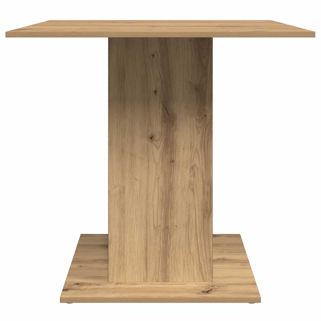 Blagovaonski stol Artisan hrast 80x80x75 cm izrađeno drvo