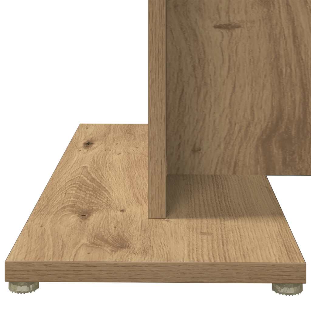 Blagovaonski stol Artisan hrast 80x80x75 cm izrađeno drvo
