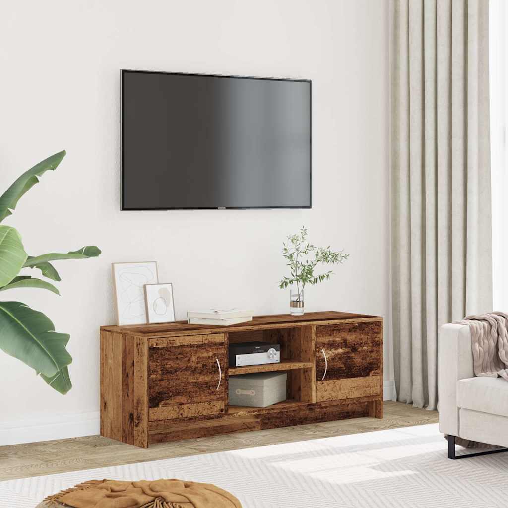 TV ormarić staro drvo 102x30x37,5 cm konstruirano drvo