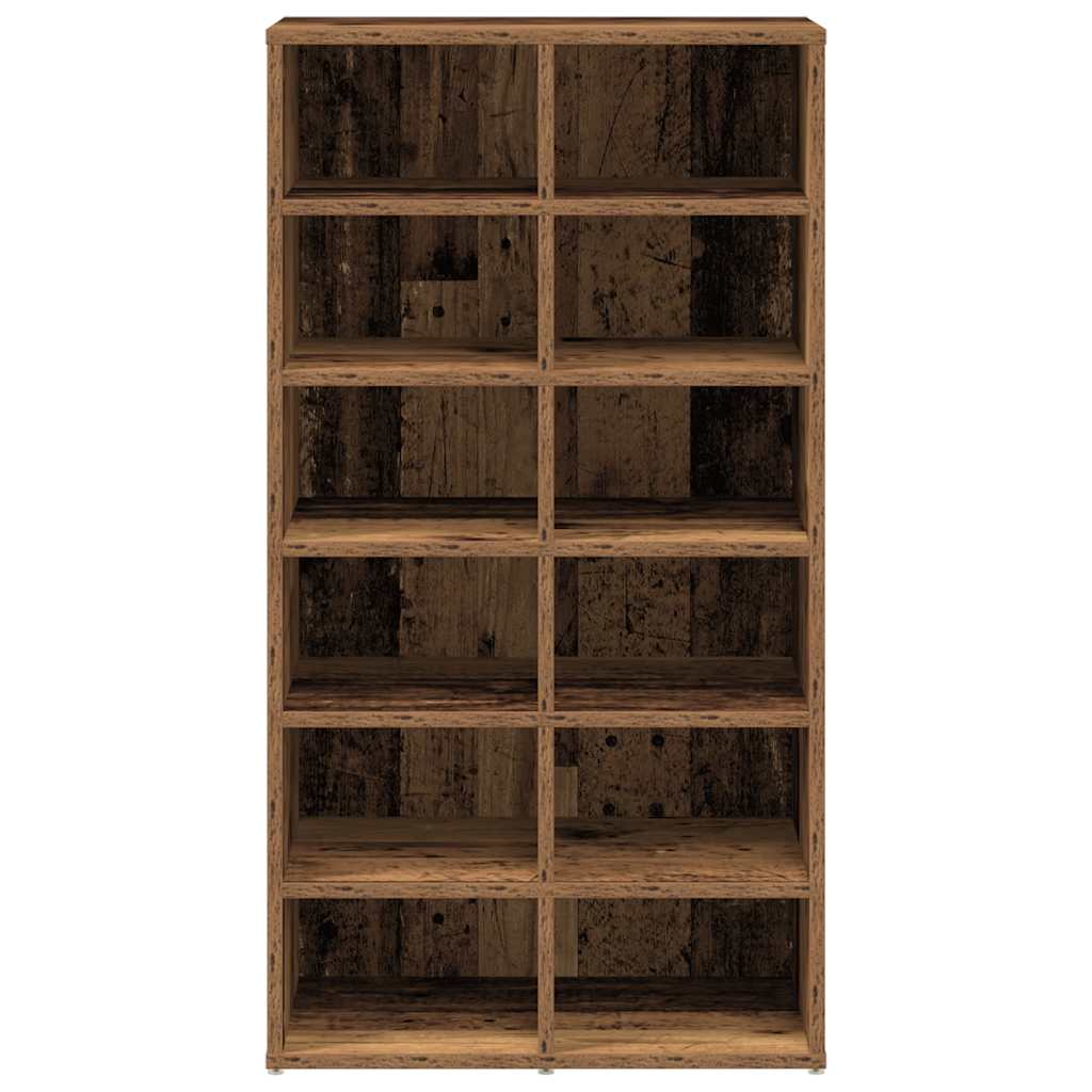 Stalak za cipele staro drvo 54x34x100,5 cm konstruirano drvo