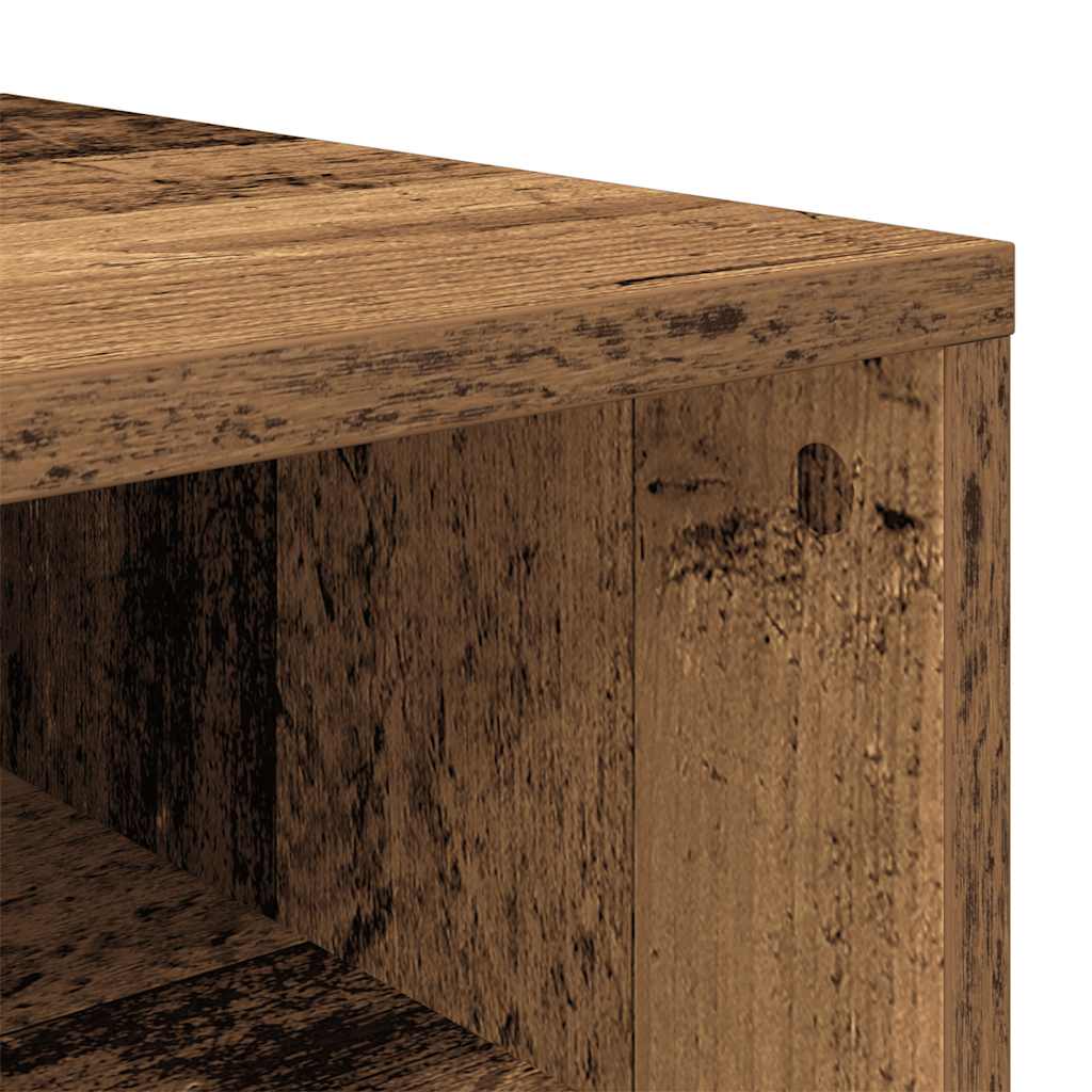 Stalak za cipele staro drvo 54x34x100,5 cm konstruirano drvo