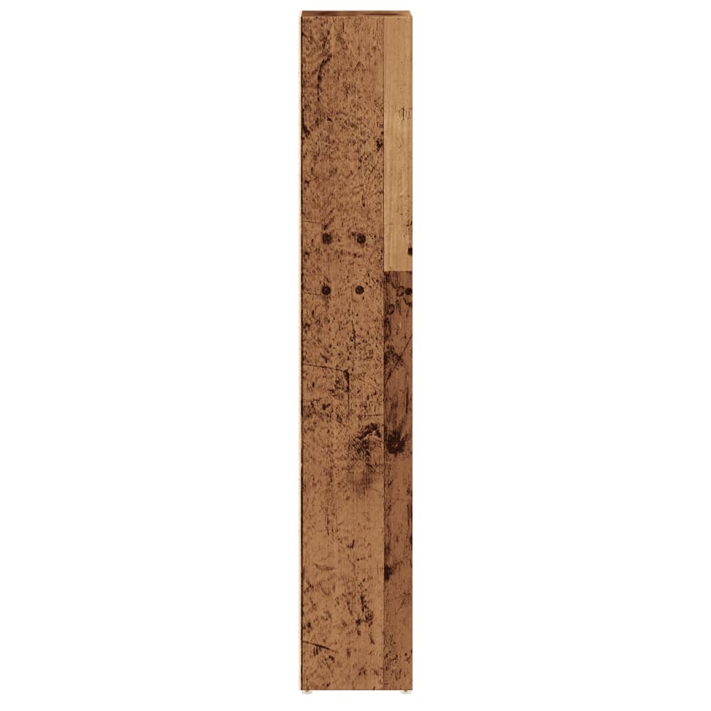 Ormarići za CD-ove 2 kom boja starog drva 21x16x93,5 cm drveni
