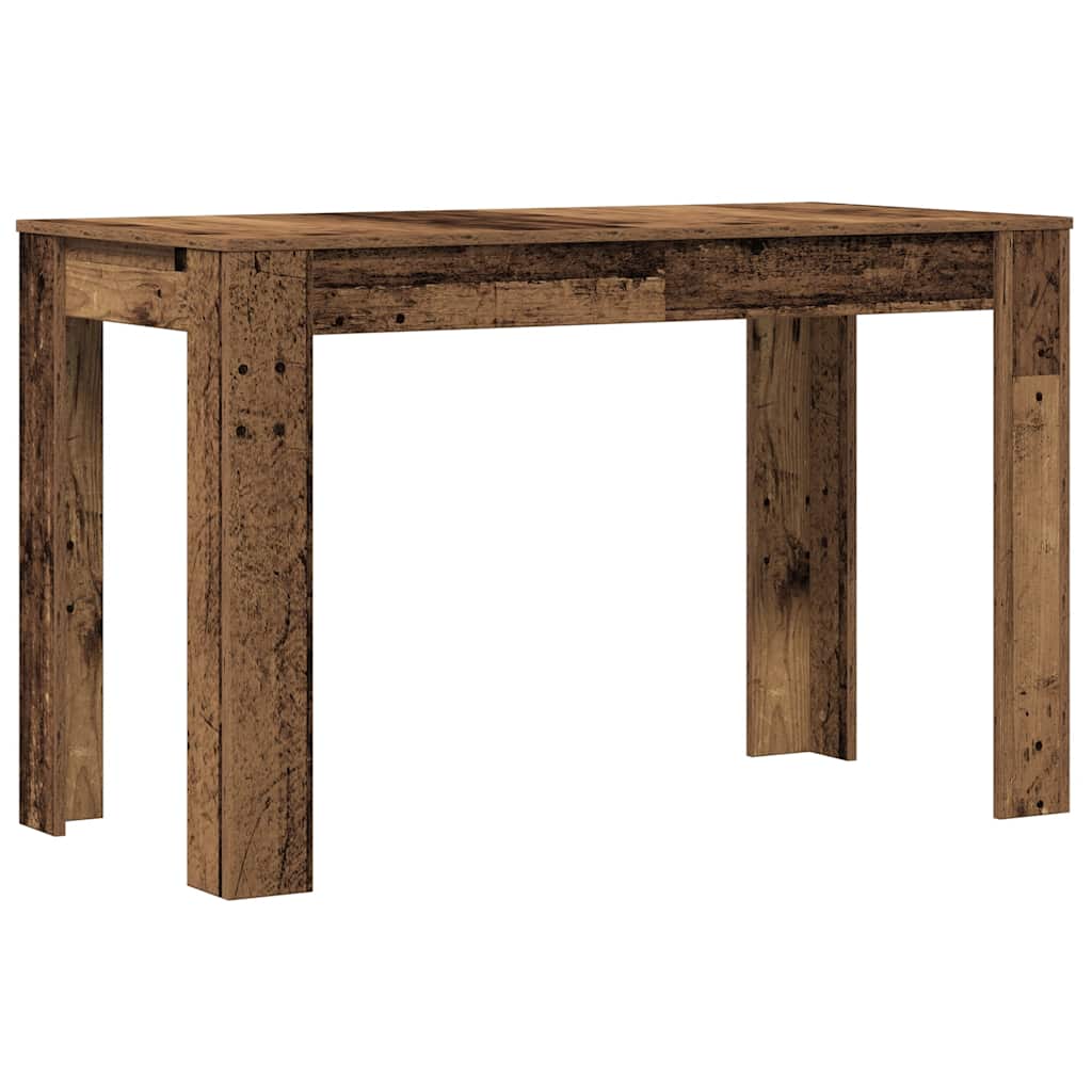 Blagovaonski stol staro drvo 120x60x76 cm konstruirano drvo