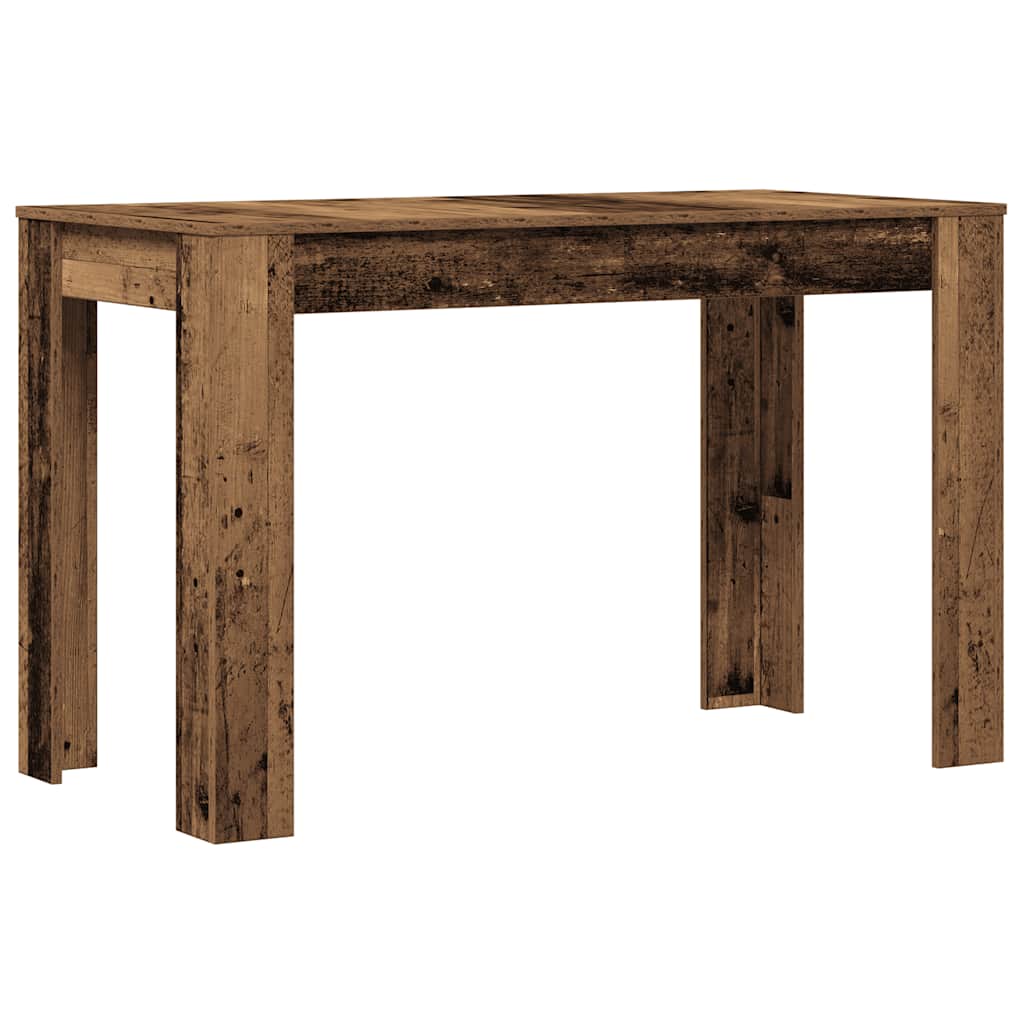 Blagovaonski stol staro drvo 120x60x76 cm konstruirano drvo