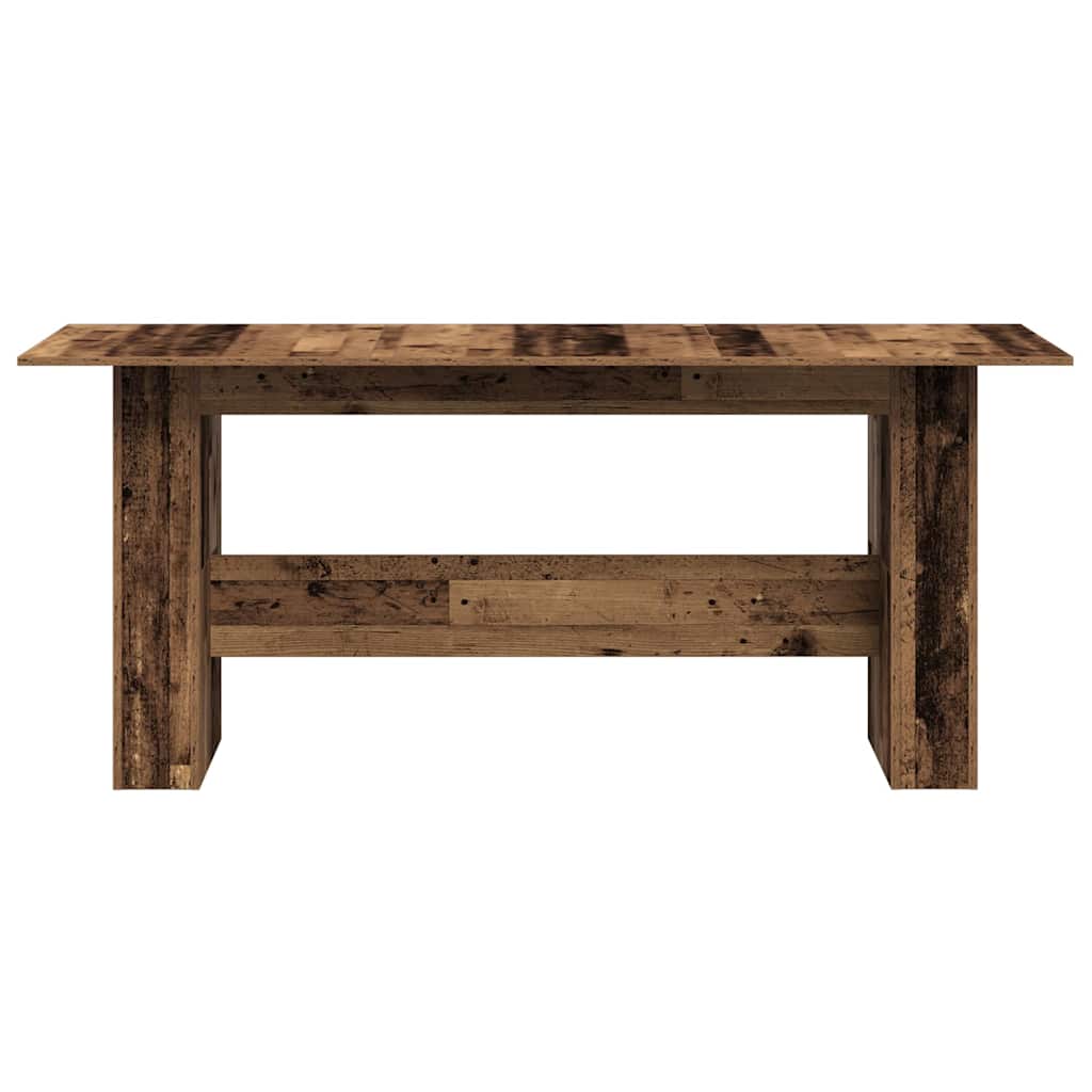Blagovaonski stol staro drvo 180x90x76 cm konstruirano drvo
