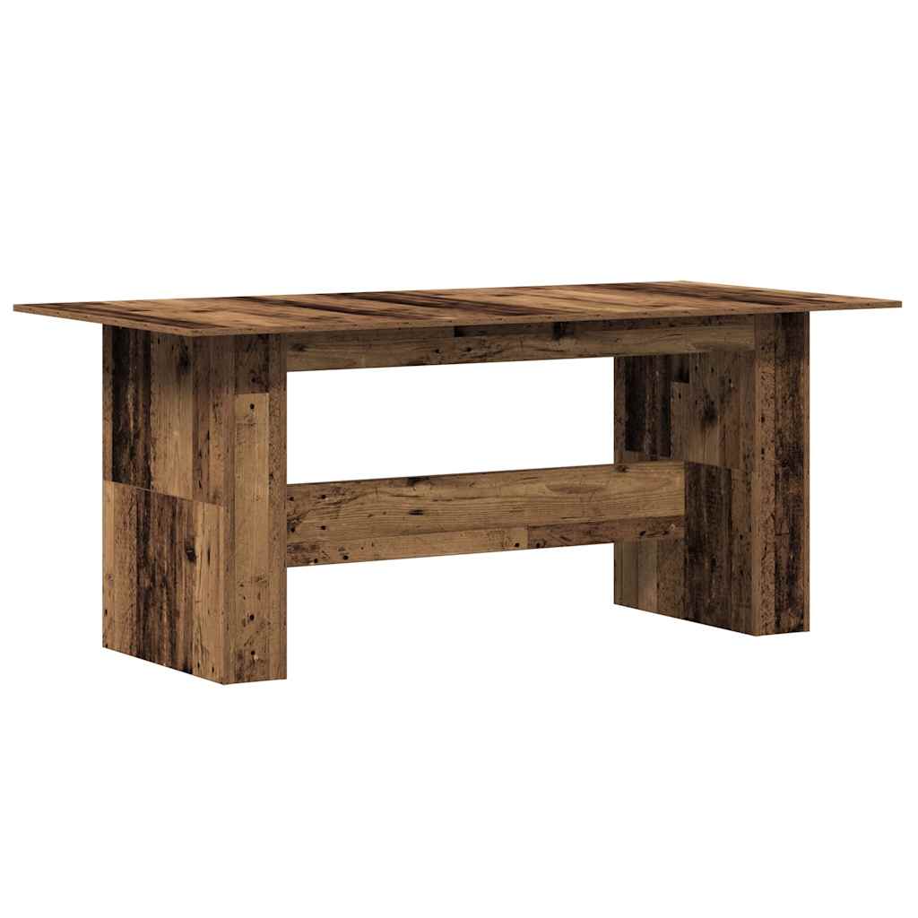 Blagovaonski stol staro drvo 180x90x76 cm konstruirano drvo