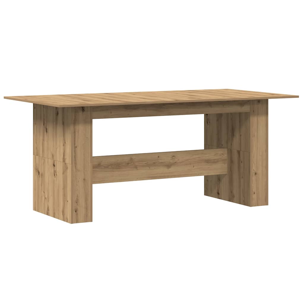 Blagovaonski stol Artisan hrast 180x90x76 cm izrađeno drvo