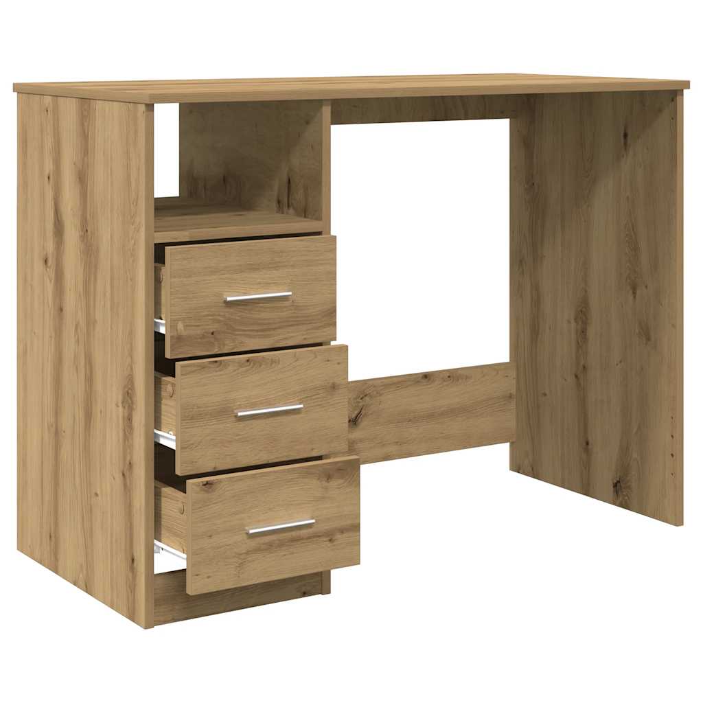 Stol Artisan hrast 102x50x76 cm konstruirano drvo