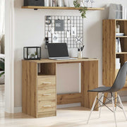 Stol Artisan hrast 102x50x76 cm konstruirano drvo