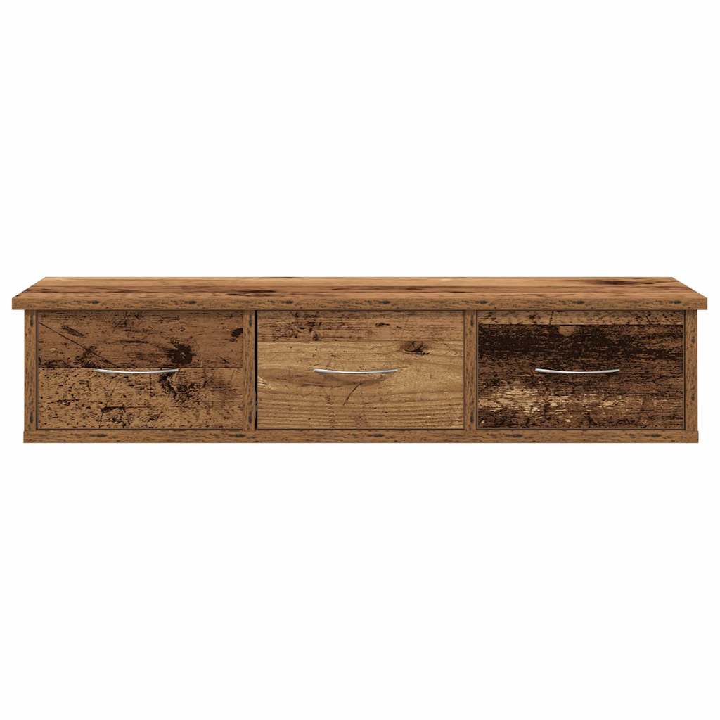 Zidni ormarić staro drvo 88x26x18,5 cm konstruirano drvo