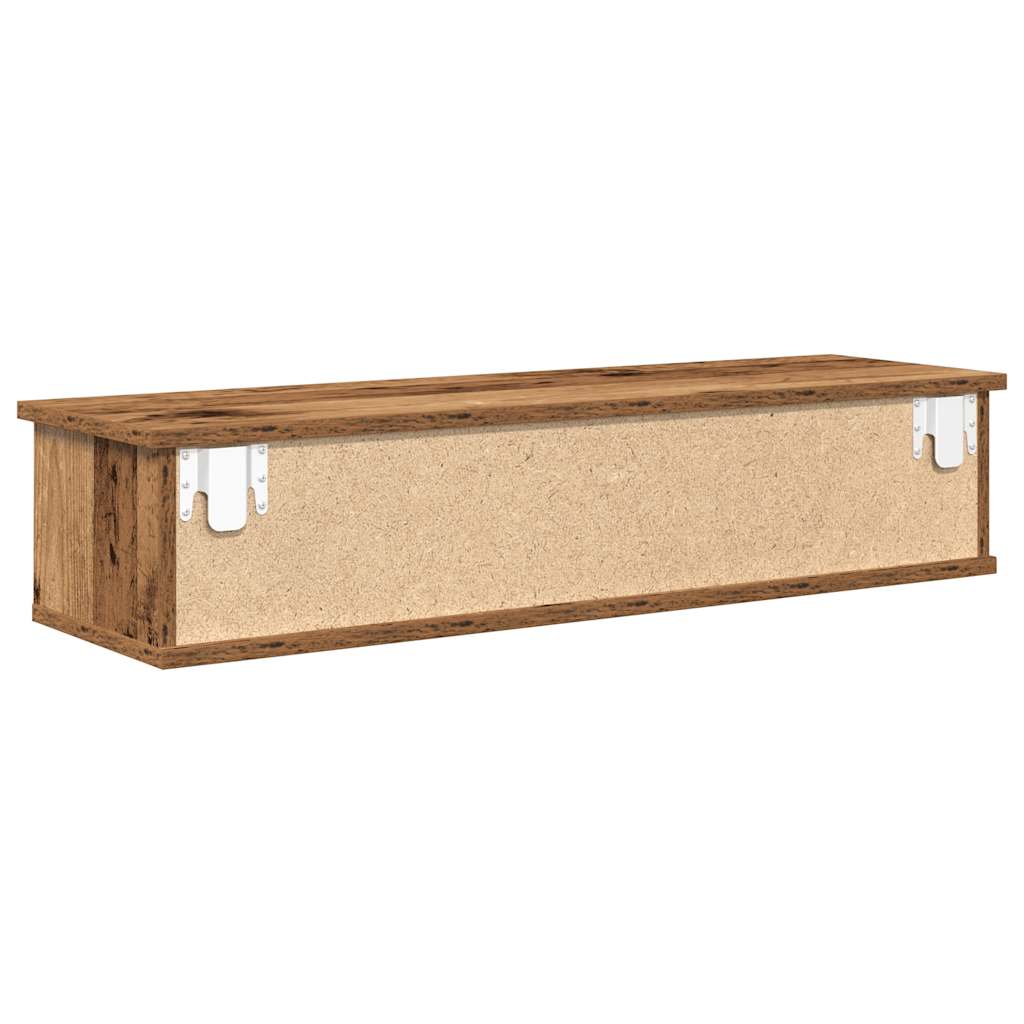 Zidni ormarić staro drvo 88x26x18,5 cm konstruirano drvo