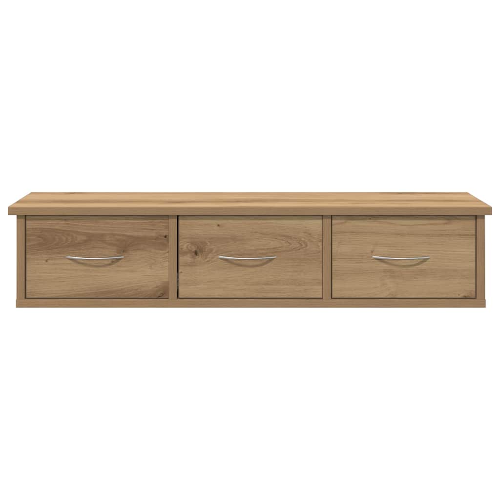 Zidni ormar umjetnički hrast 88x26x18,5 cm izrađeno drvo