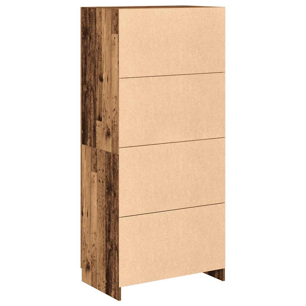Ormar Staro drvo 80x52x180 cm Konstruirano drvo