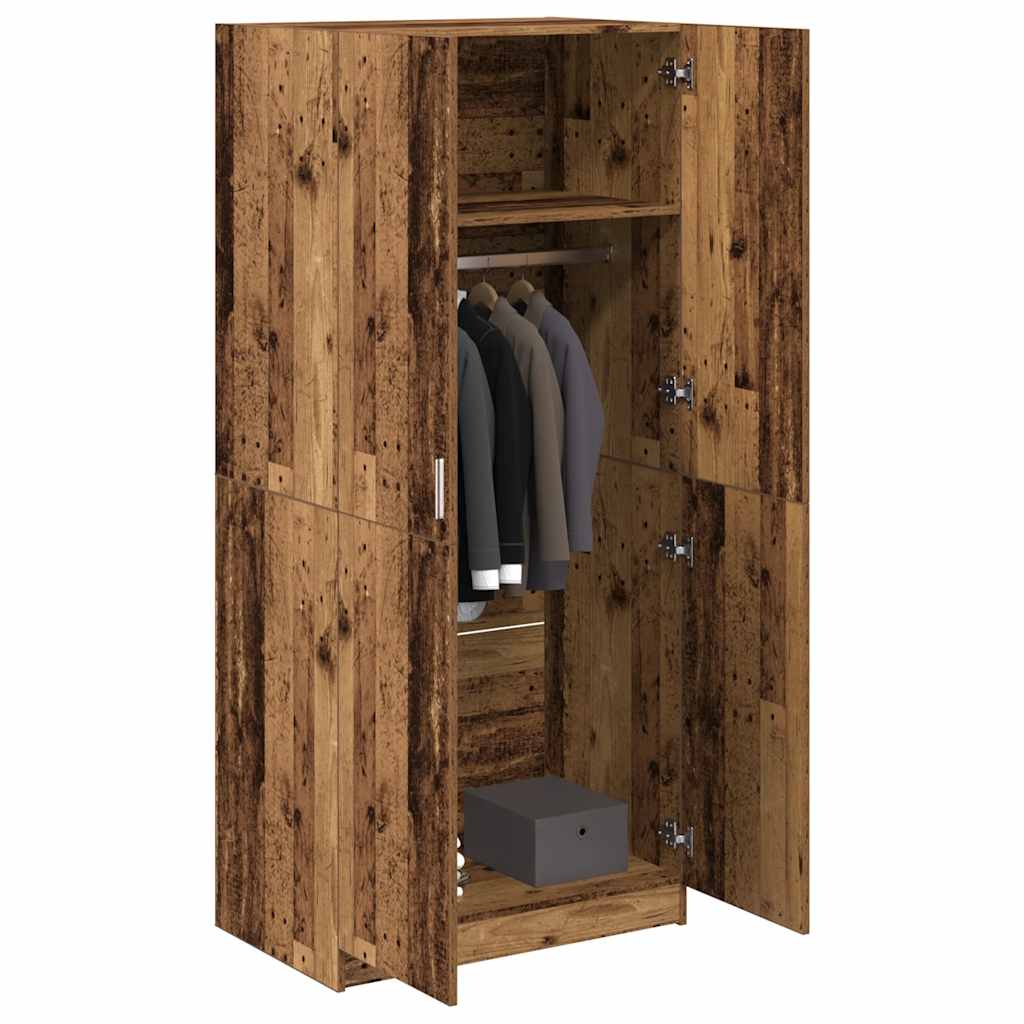 Ormar staro drvo 90x52x200 cm konstruirano drvo