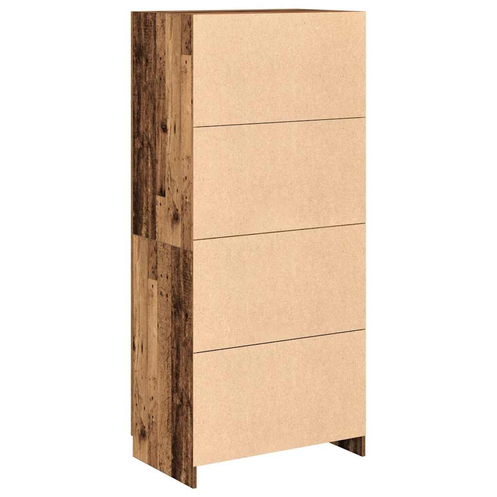 Ormar staro drvo 90x52x200 cm konstruirano drvo