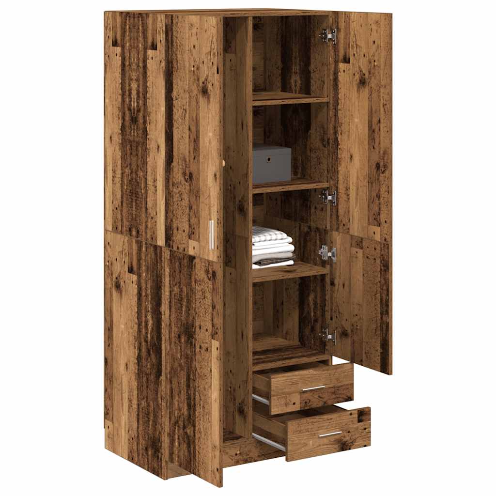 Ormar Staro drvo 80x52x180 cm Konstruirano drvo