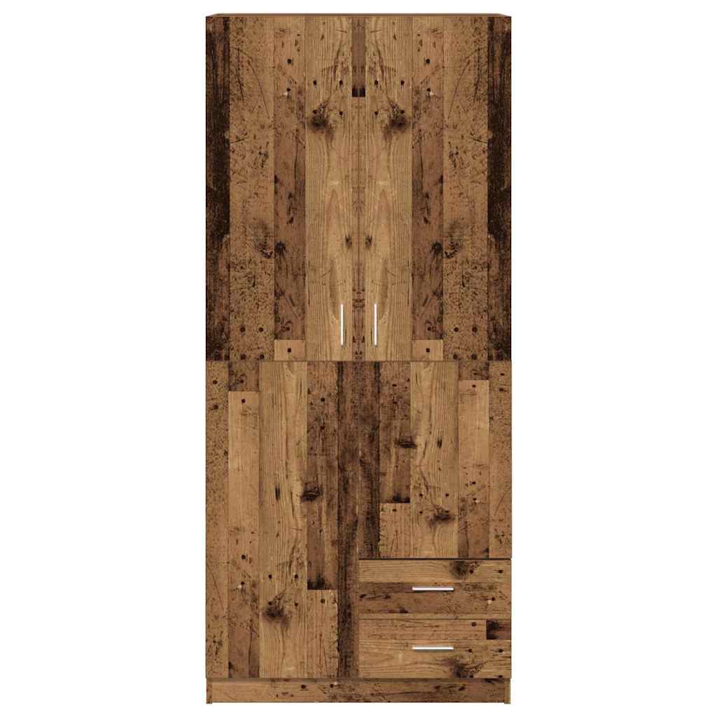 Ormar Staro drvo 80x52x180 cm Konstruirano drvo