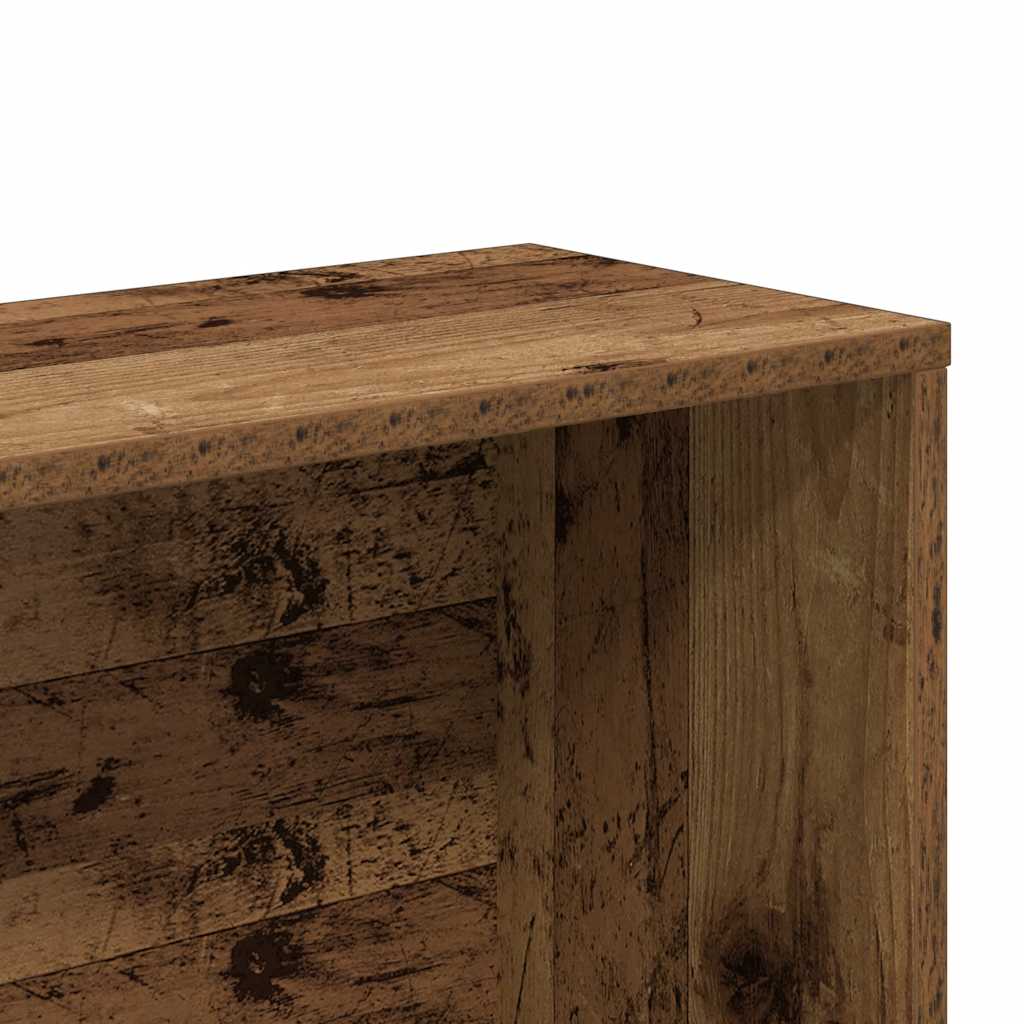 Ormar za knjige staro drvo 157x24x160 cm konstruirano drvo