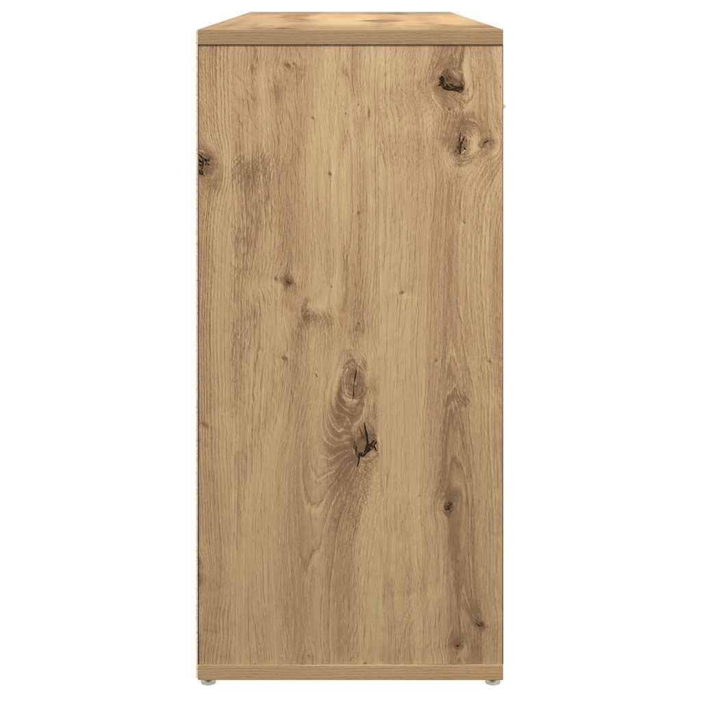 Komoda boja hrasta artisan 88x30x64 cm od konstruiranog drva