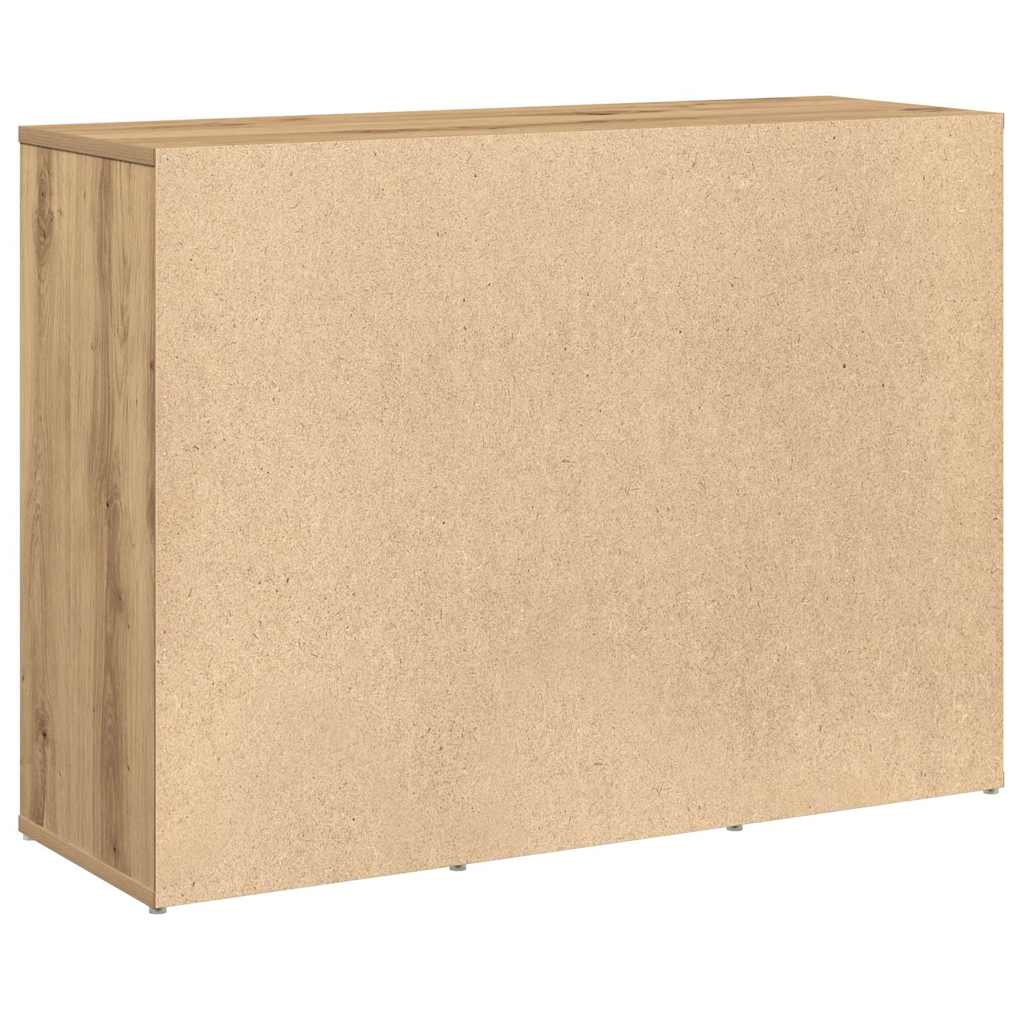 Komoda boja hrasta artisan 88x30x64 cm od konstruiranog drva