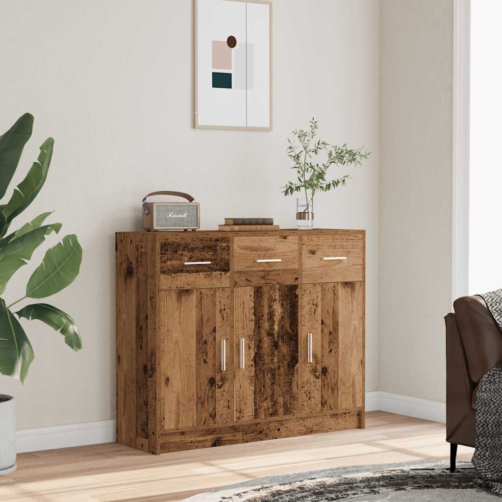 Komoda Staro drvo 91x28x75 cm Konstruirano drvo