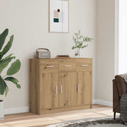 Komoda Artisan hrast 91x28x75 cm izrađeno drvo