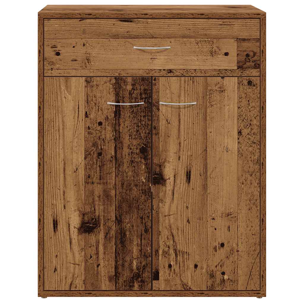 Komoda staro drvo 60x30x75 cm konstruirano drvo