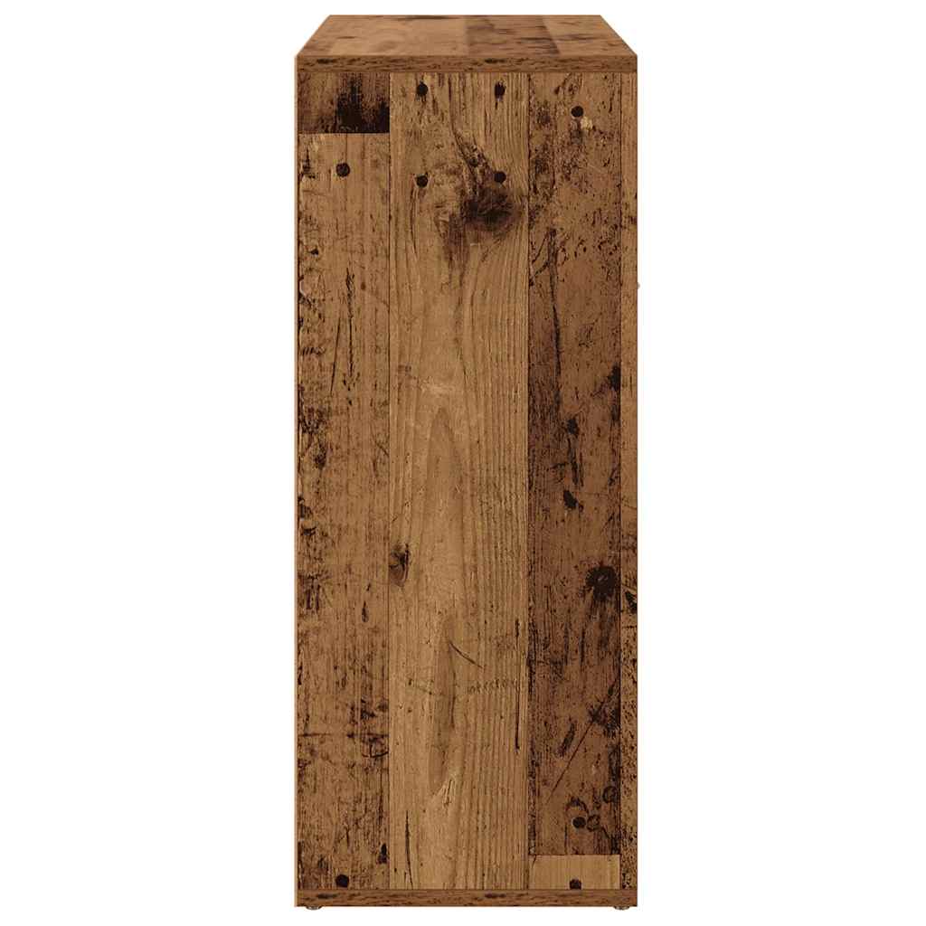 Komoda staro drvo 60x30x75 cm konstruirano drvo
