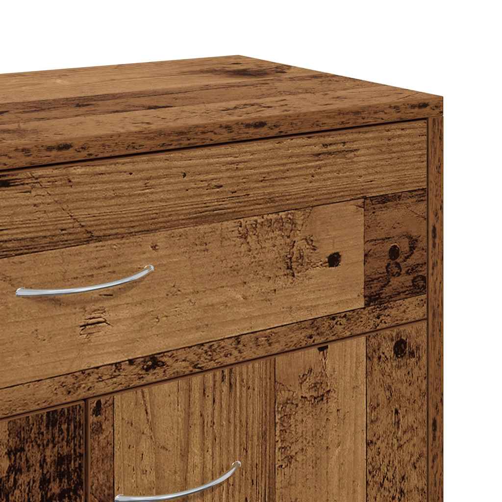 Komoda staro drvo 60x30x75 cm konstruirano drvo
