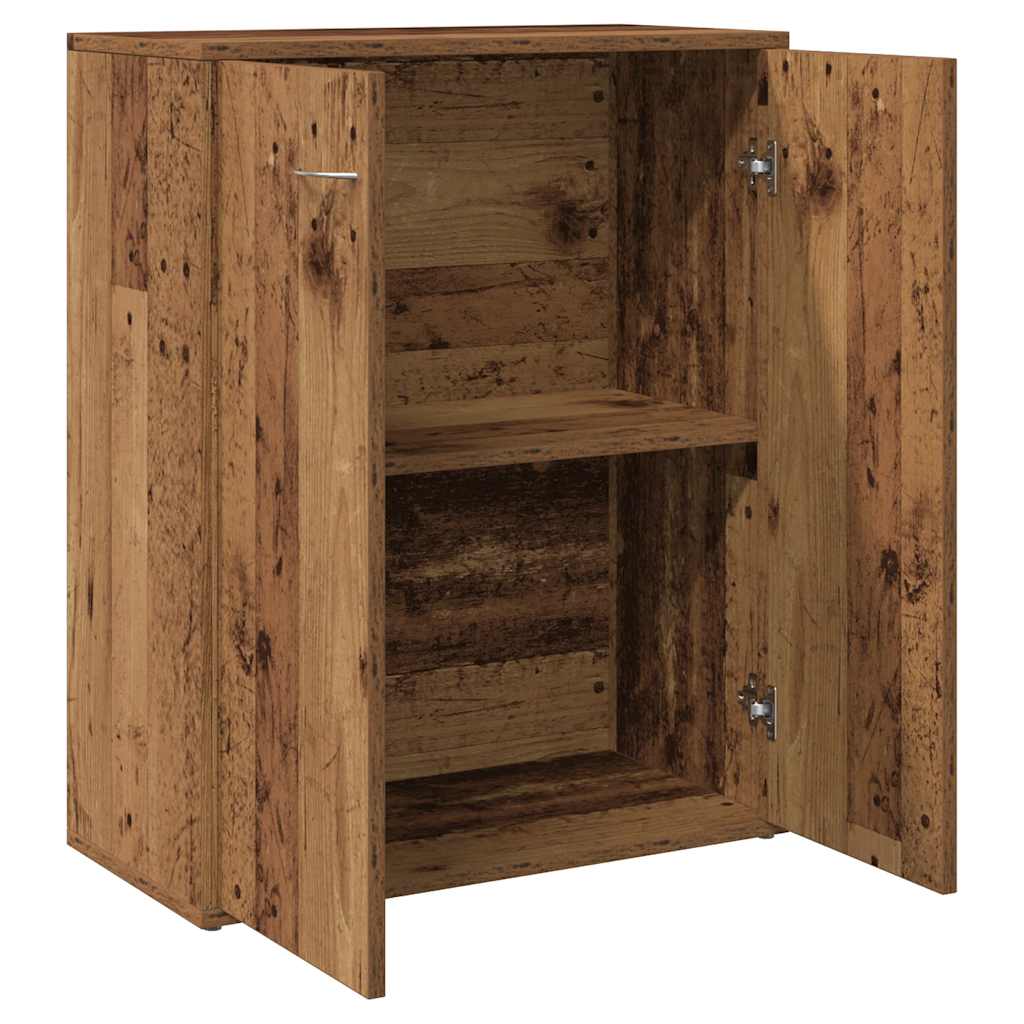Komoda staro drvo 60x30x75 cm konstruirano drvo