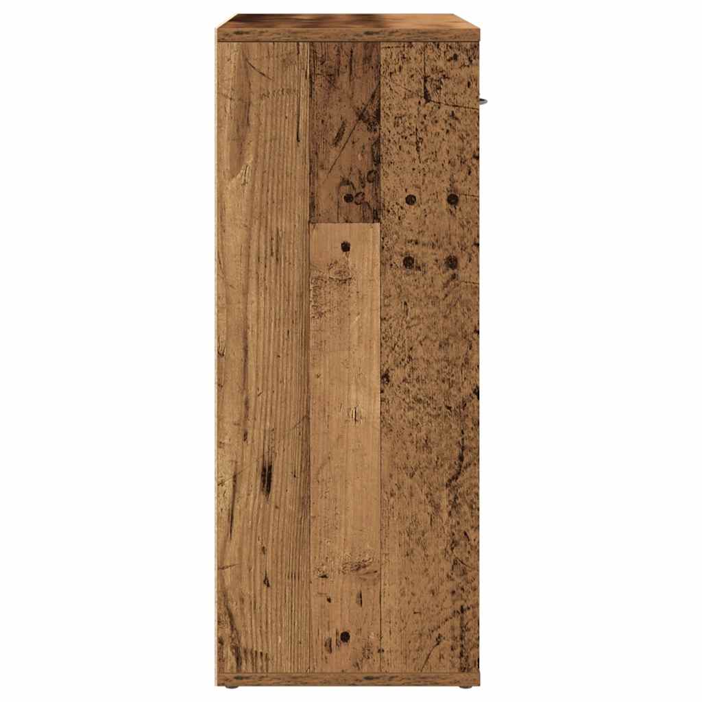 Komoda staro drvo 60x30x75 cm konstruirano drvo