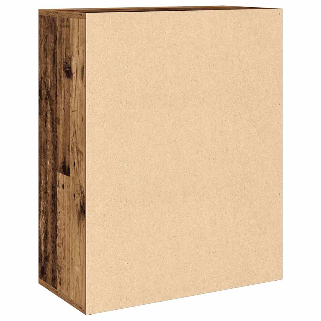 Komoda staro drvo 60x30x75 cm konstruirano drvo