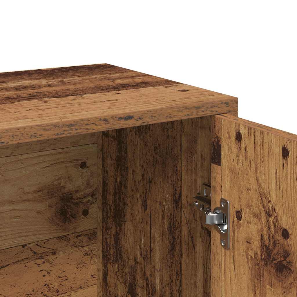 Komoda staro drvo 60x30x75 cm konstruirano drvo