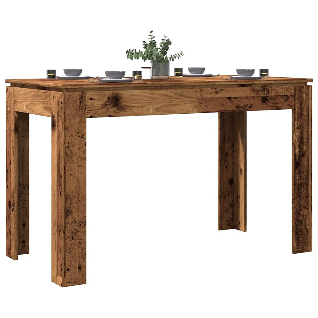 Blagovaonski stol staro drvo 120x60x76 cm konstruirano drvo