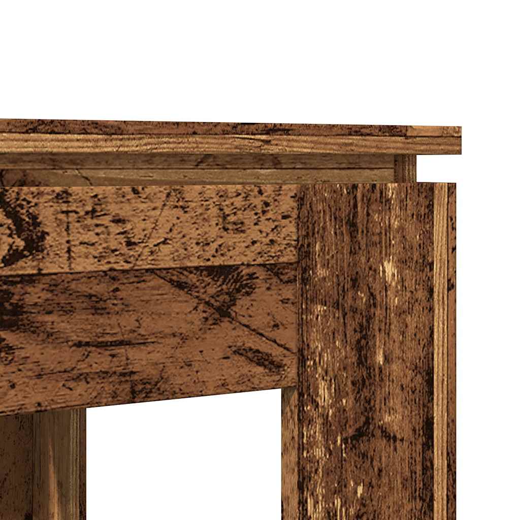 Blagovaonski stol staro drvo 120x60x76 cm konstruirano drvo