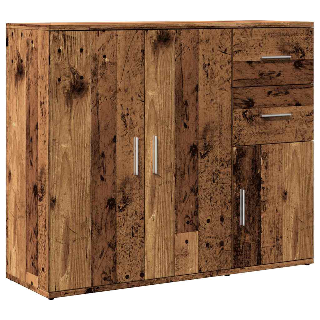 Komoda boja staro drvo 91 x 29,5 x 75 cm od konstruiranog drva