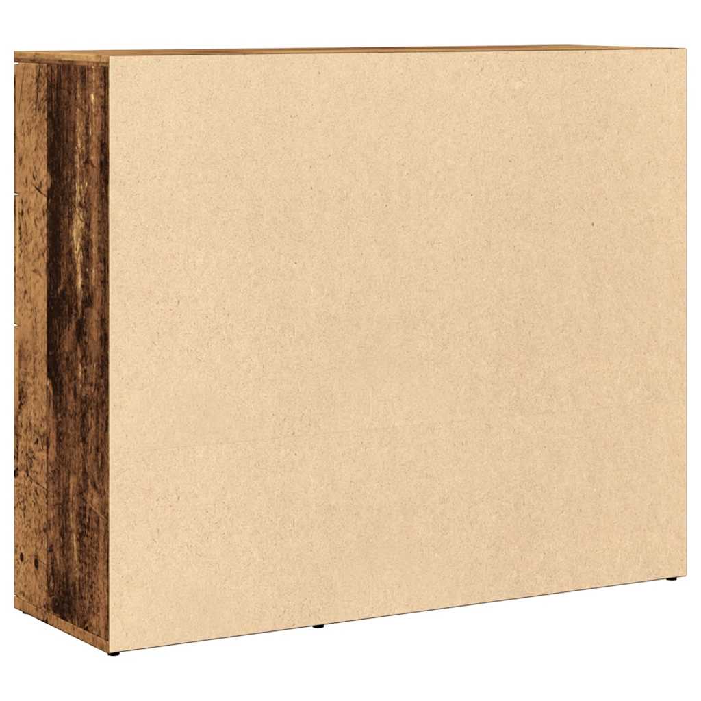 Komoda boja staro drvo 91 x 29,5 x 75 cm od konstruiranog drva