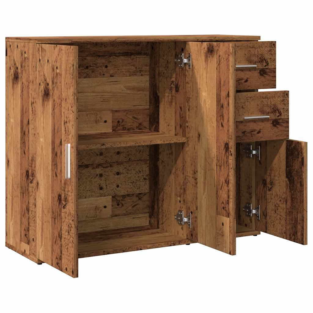 Komoda boja staro drvo 91 x 29,5 x 75 cm od konstruiranog drva